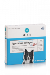 AIKA Lypromax collagen koirille 40 kaps